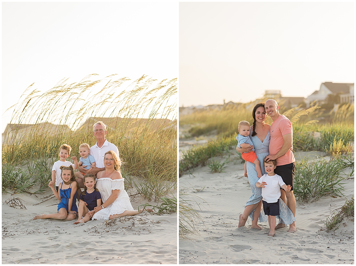 Dobek Family photos on the beach taken by Janice Jones Photography