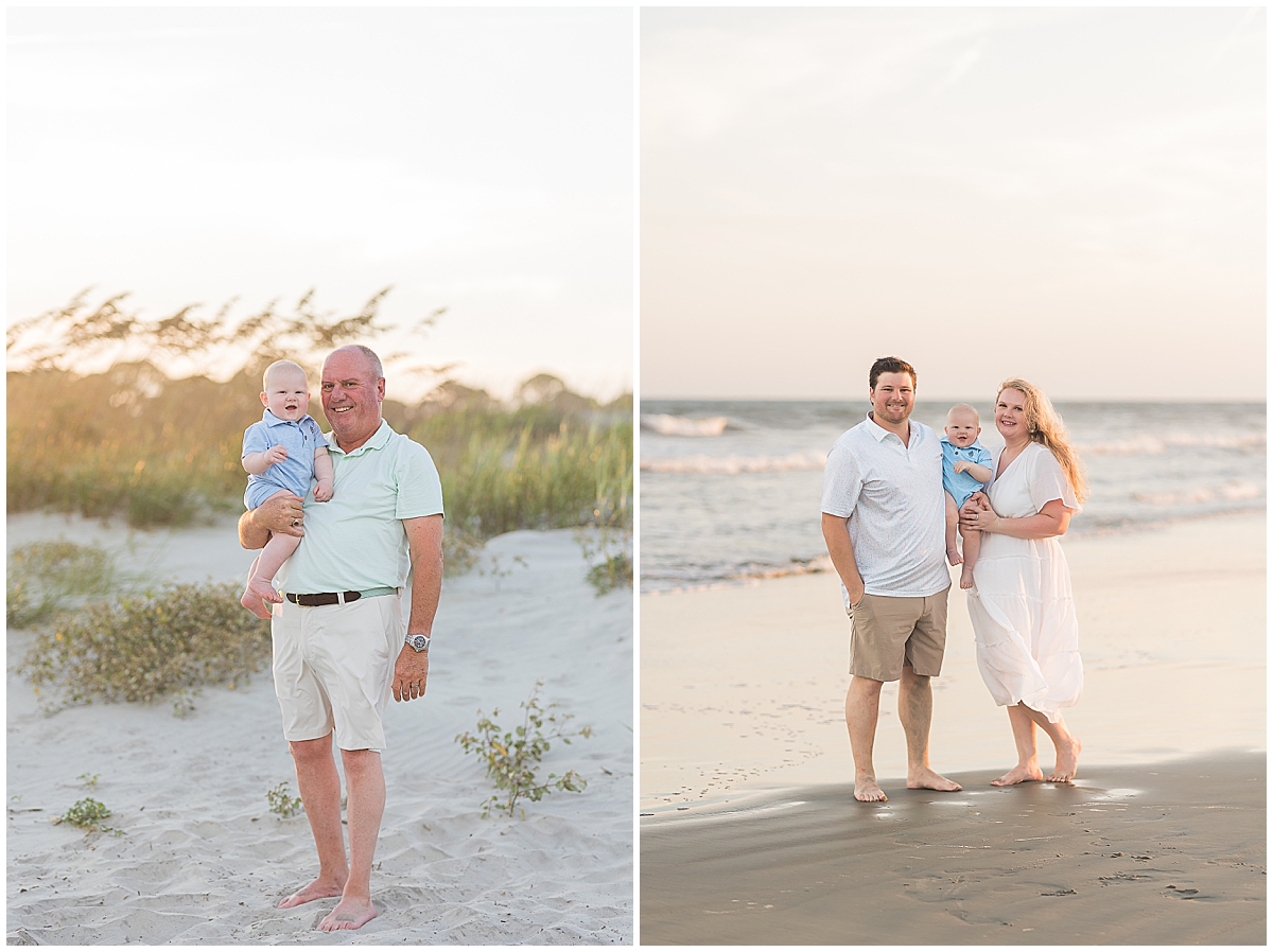 Beach family session by Janice Jones Photography