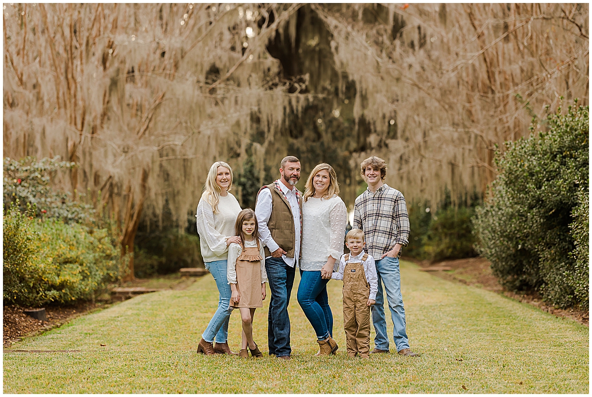 South Carolina winter family photos